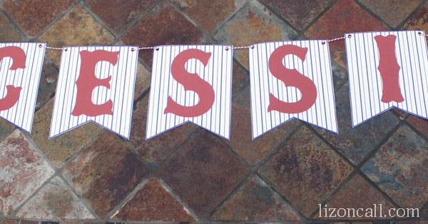 Get The Party Started with Your Free Baseball Pennant Banner Download! –  Team Colors By Carrie