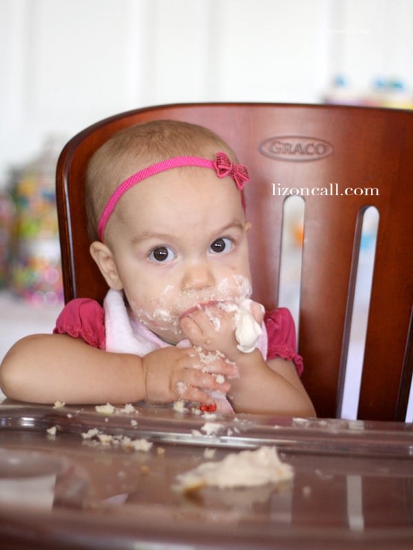 One sweet year rainbow birthday party with candy bar #birthday #rainbow #party (lizoncall.com)