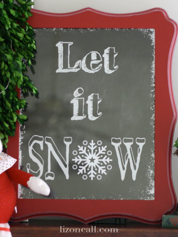 FREE “Let It Snow” Printable!