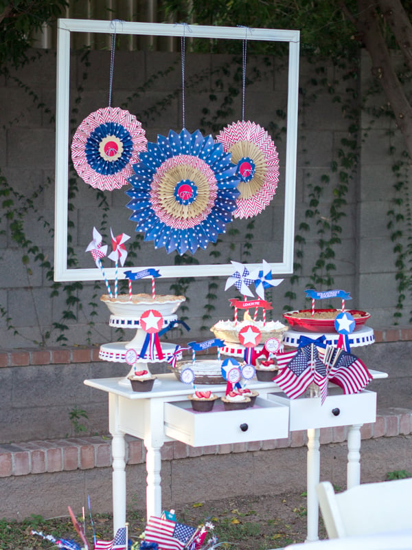 Classic 4th of July party Food and decor ideas for hosting a fun 4th of July party.