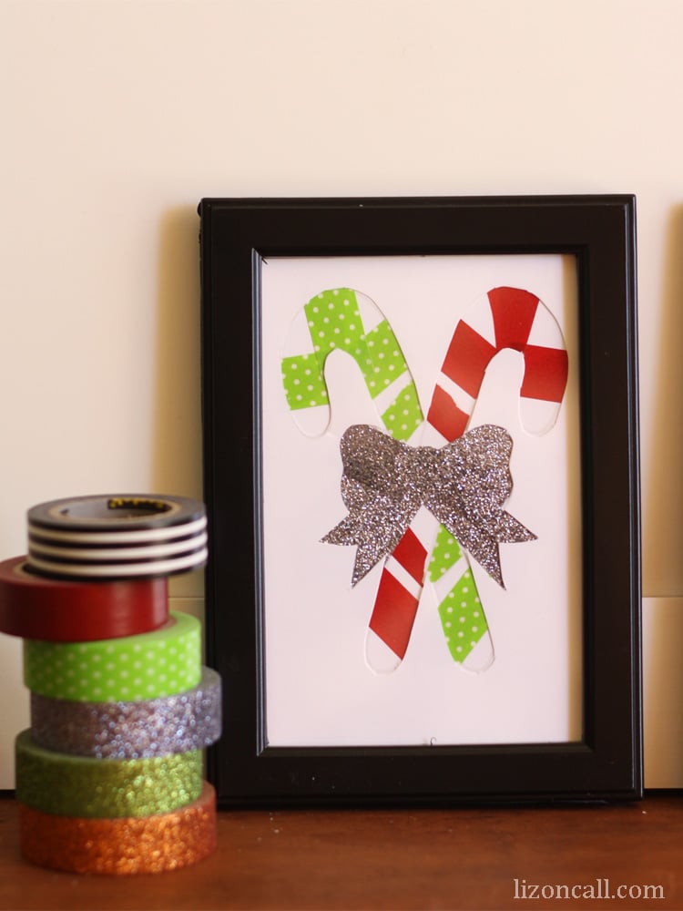 Washi Tape Christmas Art — Liz on Call