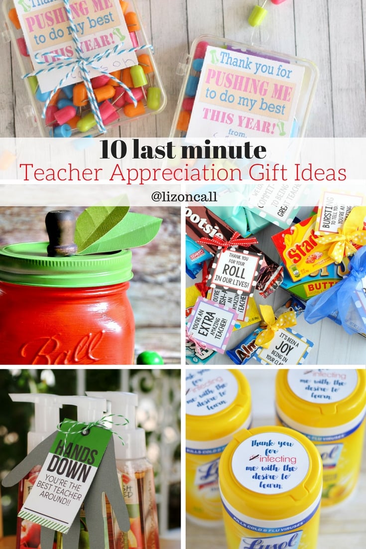 Simple Teacher Appreciation Gifts Ice Tea Tags - Staying Close To Home