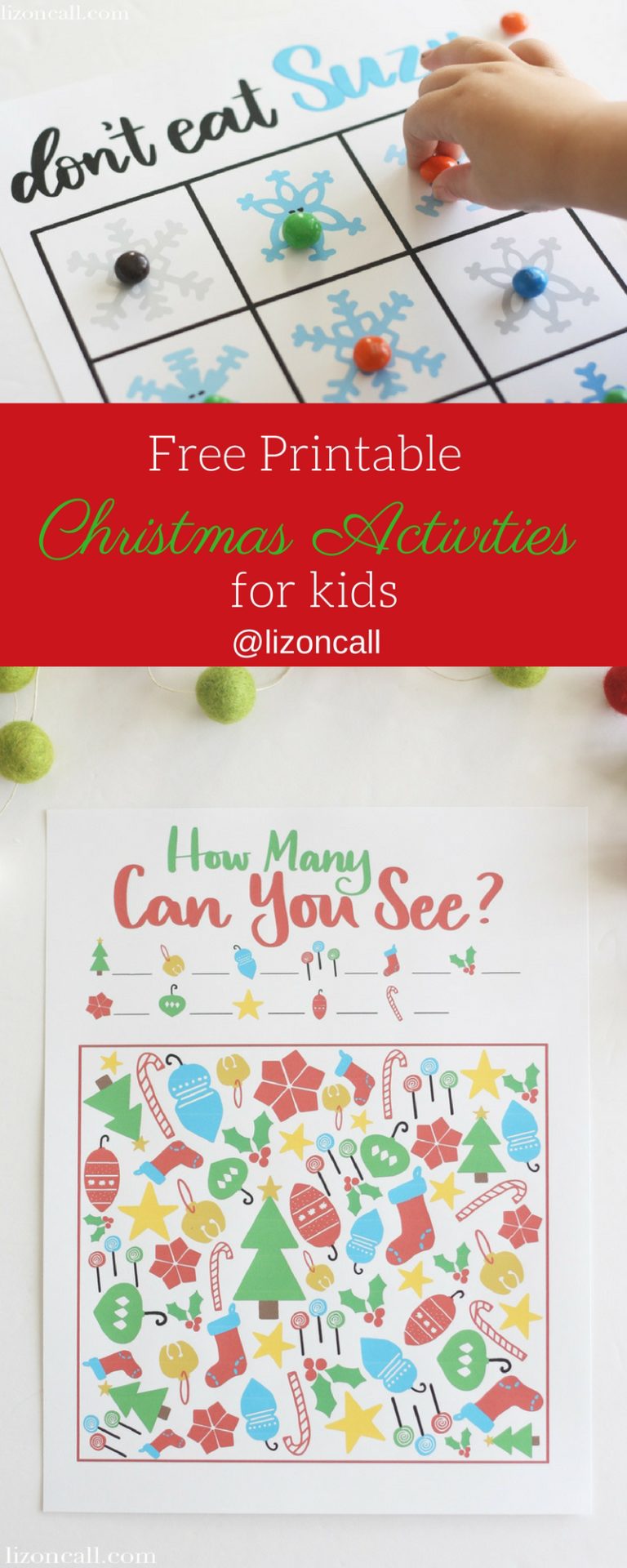 Free Printable Christmas Activities for Kids