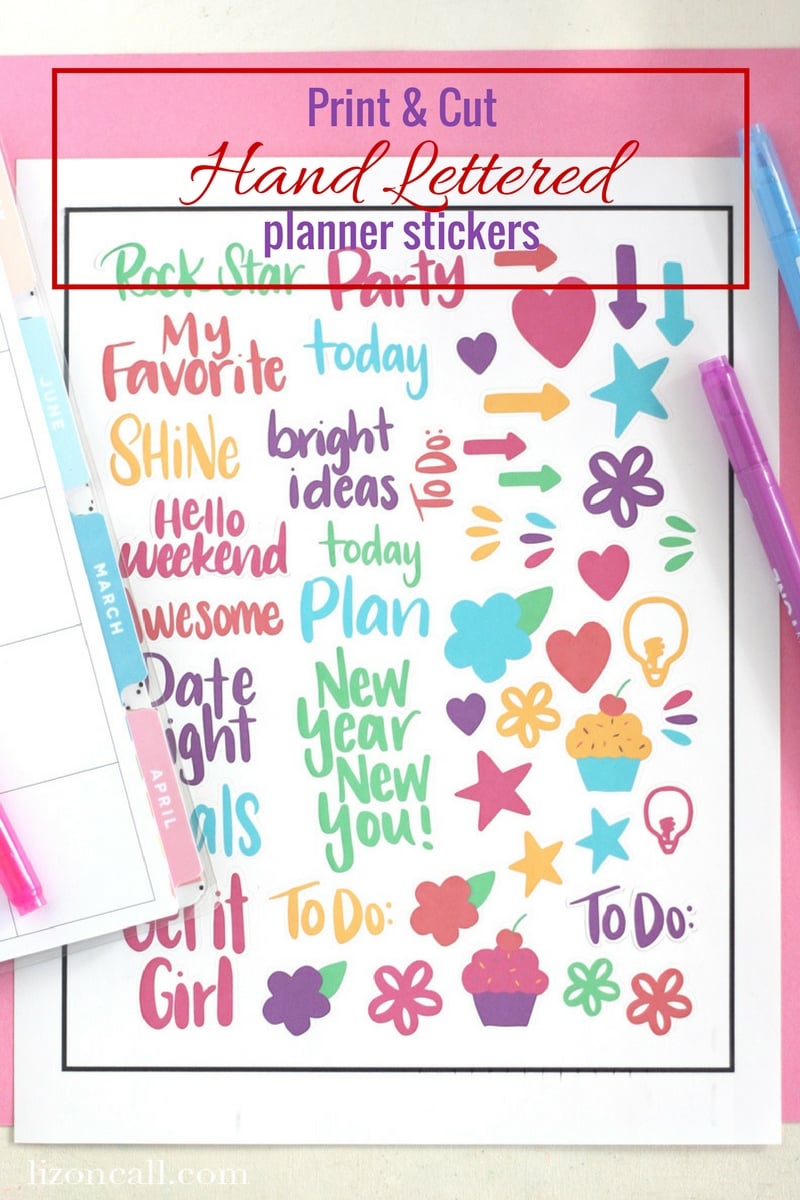 DIY Printable Stickers  How to Make Printable Stickers for Your