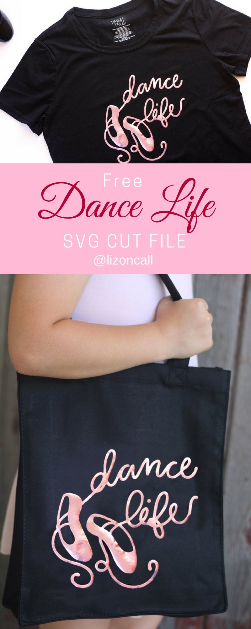 Cricut DIY: Little Girls Dance Bag