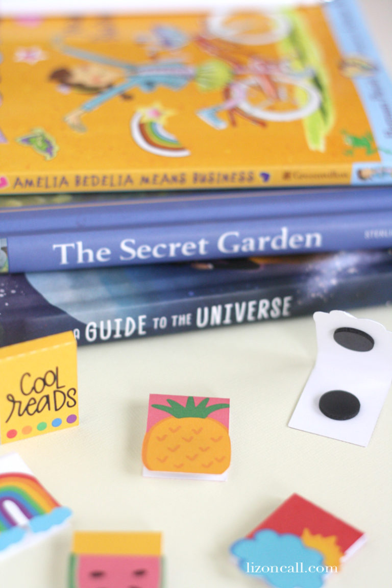 Print and Cut DIY Magnetic Bookmarks
