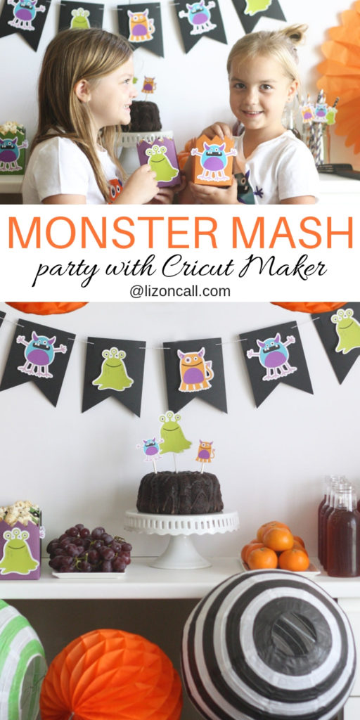 Monster Mash Halloween Party with Cricut Maker