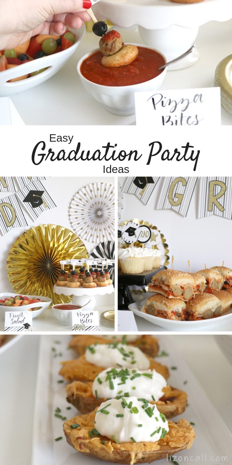 Easy Graduation Party Ideas Liz On Call