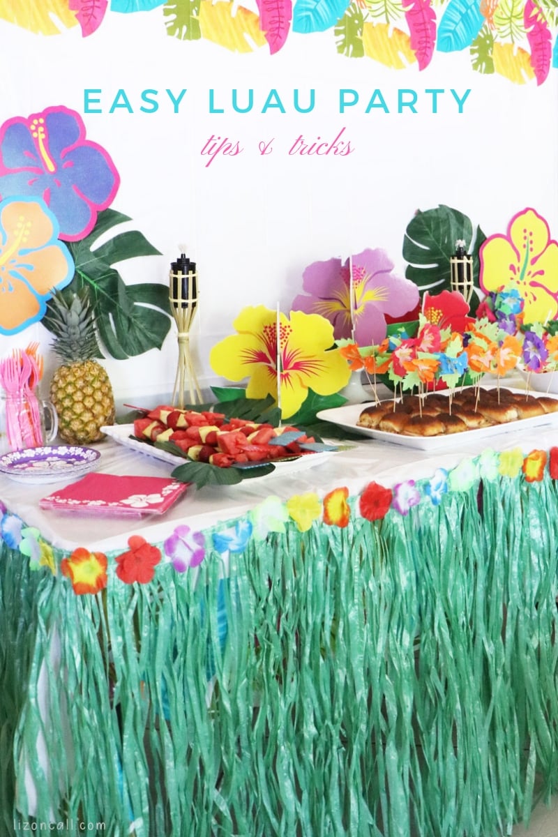 Luau Game Party DIY 