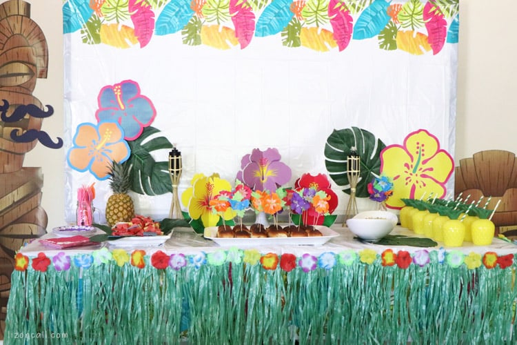 Hawaiian Tiki Luau DIY Party Ideas & Free Printables - Party Ideas