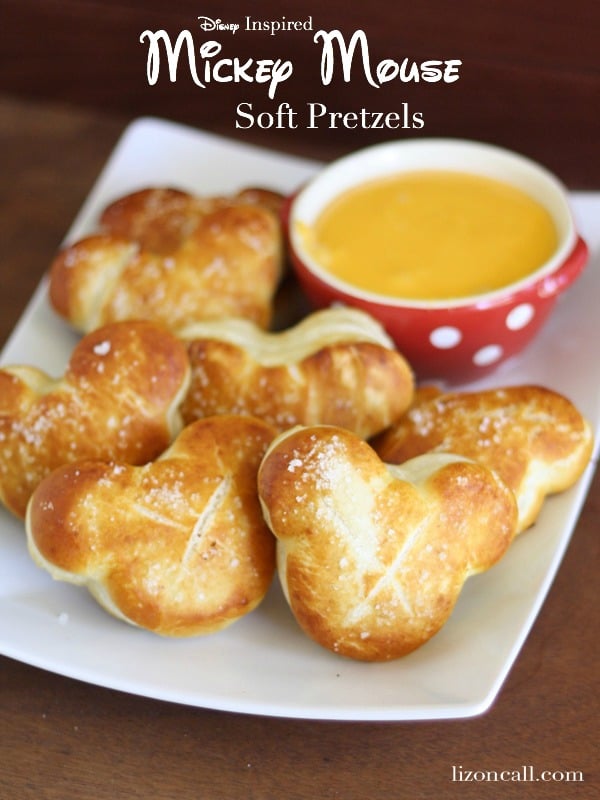 Disney Inspired Mickey Mouse Soft Pretzels