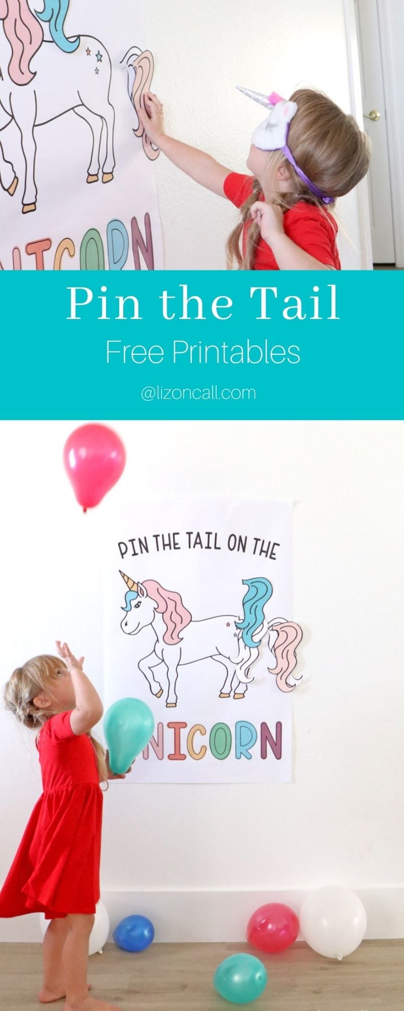 Free Pin The Tail On The Unicorn Printable