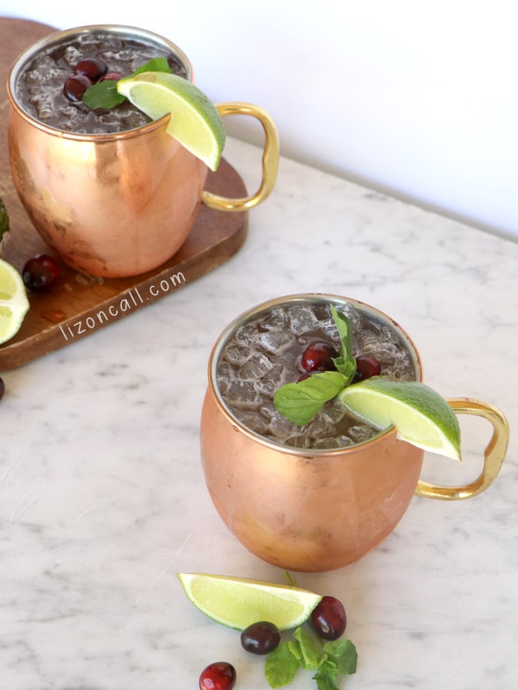 Cranberry Moscow Mule 2