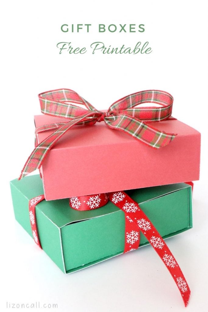 Gingerbread House Gift Box Free Printable - Tried & True Creative