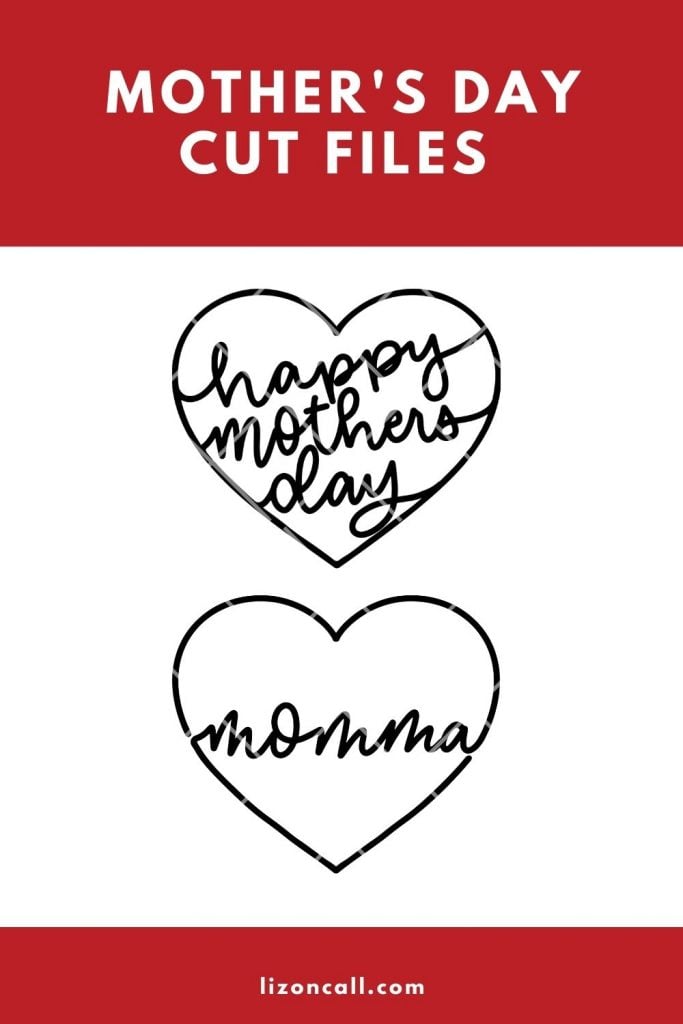 Mother's Day Ribbon Card  Free SVG Cut File - Spot of Tea Designs