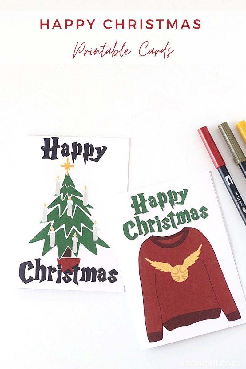 Free Printable Happy Christmas Cards