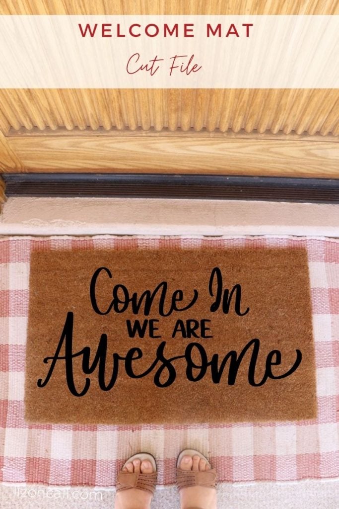 Free Hello Welcome Mat SVG - unOriginal Mom