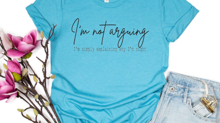 Im not arguing shirt Life Sew Savory