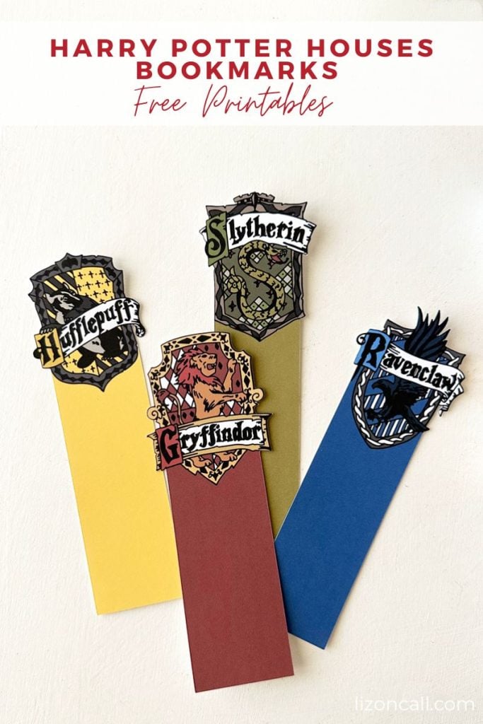 harry potter house crests printables